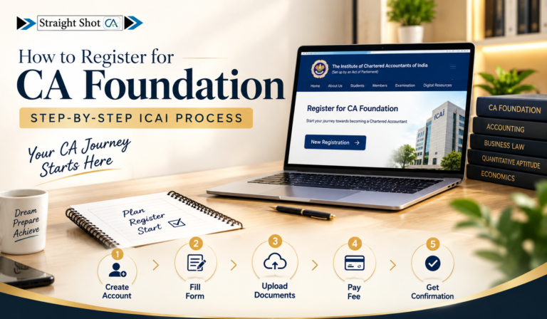 How to Register for CA Foundation