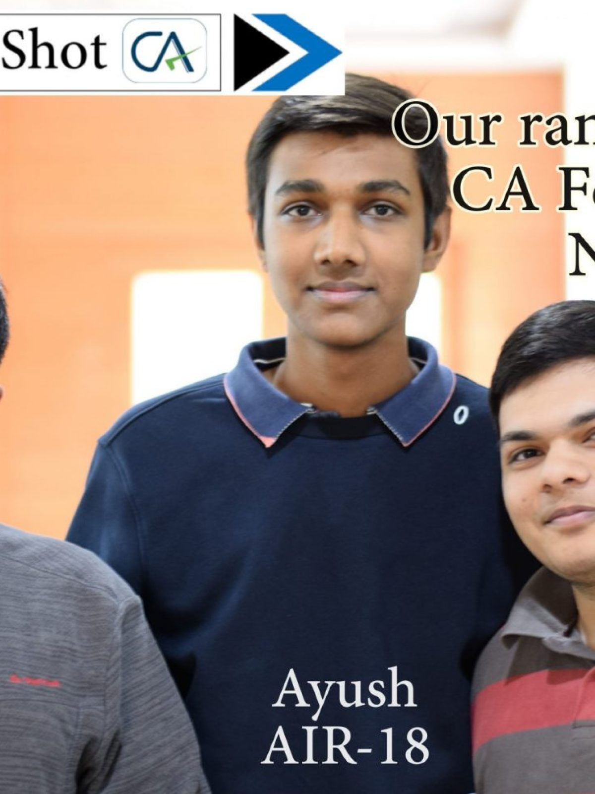 CA Foundation Rank Holders